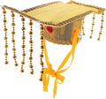 Ancient Chinese Emperor Hat Cosplay Decorative Headwear for Hanfu Performance Prop Party Accessory Traditional Emperor Costume Hat