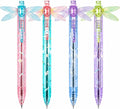 Dragonfly Pen, Dragonfly Writing Pen with 0.5mm Tip, 5.7-Inch Plastic Body