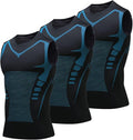 Men's Compression Shirt Vest, Quick-Dry Breathable Sleeveless Shirts, Feel The Power of Confidence, Shape & Control