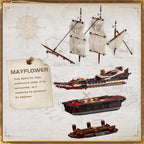 Pirate Ship Building Set with LED Lights, 2076 PCS Ship Model