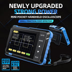DSO152 Handheld Oscilloscope, 200KHz Digital Oscilloscope with 2.8-Inch Screen & 10X Probe