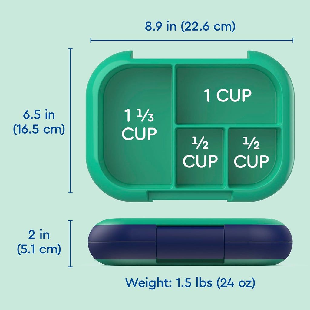Chill Kids (Green/Navy) and Chill Mini (Crisp Grays) Lunch Box Set