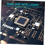 External Sound Card for Computer and Tablet, 800ma Black Iron Independent Reverb Adjustment, Professional Voice Control, Compatible with Mobile Phones and Adults