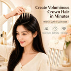 Root Lifter Hair Clip Heated Styling Tool For Hair Volume (Off White) Adds Lift At Hair Roots For Fuller Looking Styles, Ideal For Fine And Thick Hair