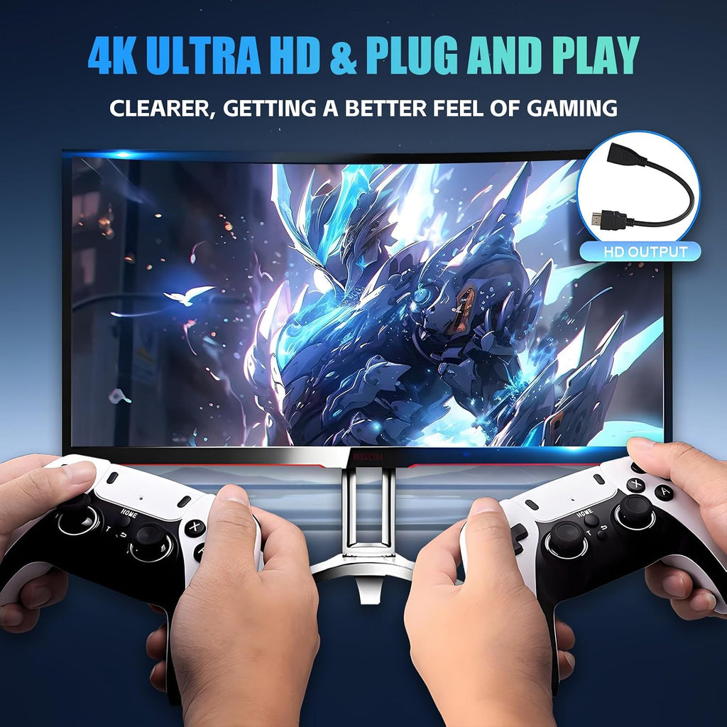 Retro Game Stick 4K, 128G Retro Gaming Console