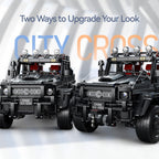 1:8 RC Wrangler Pickup Truck Building Set, 3,224-Piece Off-Road Model