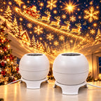 Christmas Projector, USB-Powered Indoor Holiday Projection Night Light (2 Pcs)