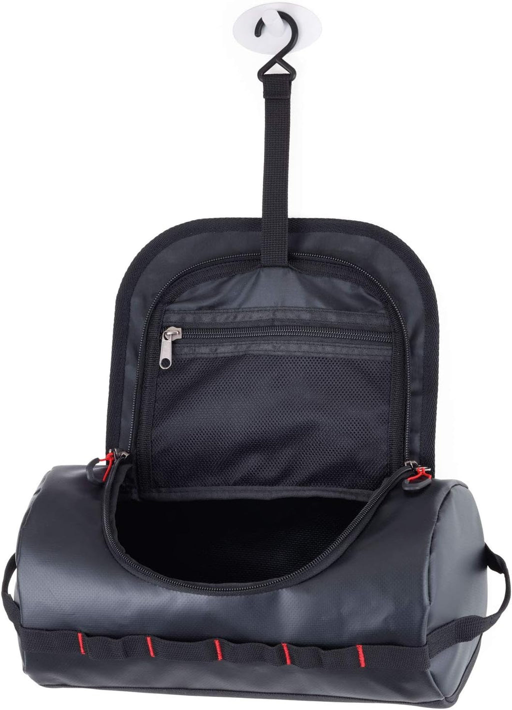 Toiletry Bag for Men Washbag, Black, 300 x 155 x 155 mm, black, 300 x 155 x 155 mm, Modern