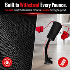 Cat Punching Bag Toy Interactive Suction Cup Toy For Indoor Cats (#3) Interactive cat boxing toy encourages active play and mental stimulation for indoor cats.