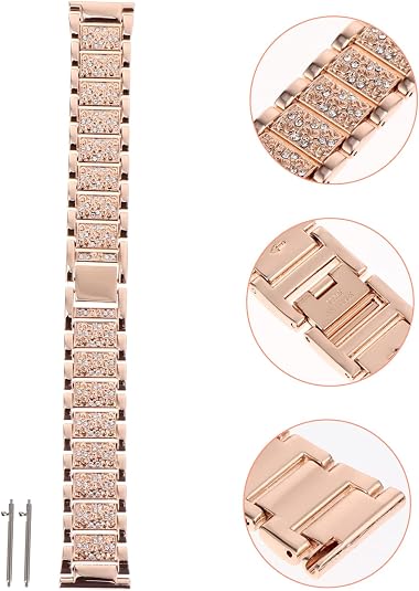 Stylish Diamond Watch Band Watch Replacement for Watch3 Fashionable Wristb