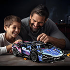 1:14 Sport Racing Car Building Blocks, Supercar MOC Model Kit