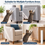 Cat Scratch Furniture Protector Roll, Furniture Protectors from Cats (7.9 in × 16.4 ft)