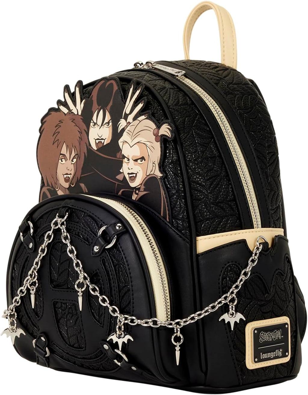 Warner Bros.: Scooby-Doo! - Hex Girls - Metal Chain and Charms - Mini Backpack - Collectible Bags