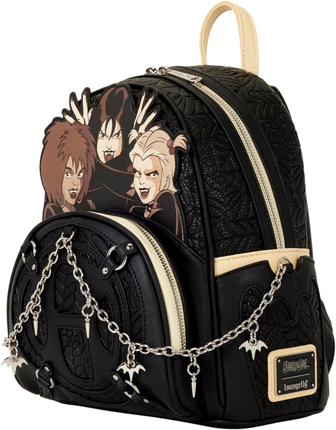 Warner Bros.: Scooby-Doo! - Hex Girls - Metal Chain and Charms - Mini Backpack - Collectible Bags