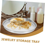 Jewelry Dish Tray Stainless Steel Storage Trays Fall Decor Ornaments Storage Elegant