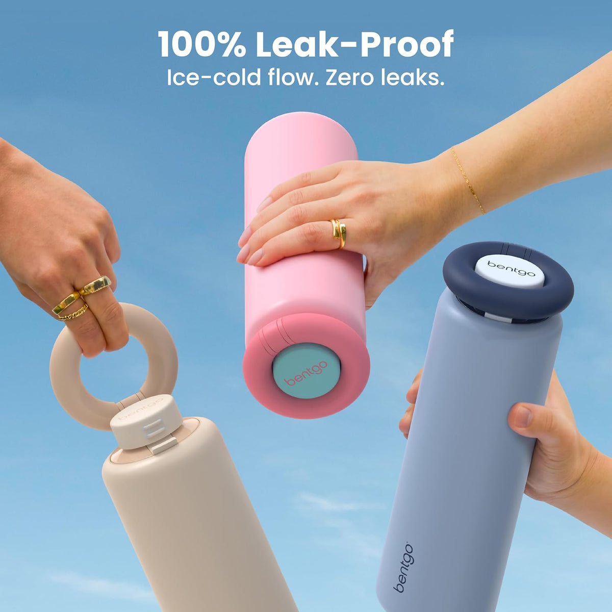 Lift Chug Lid 24-Hour Cold Leak-Proof Water Bottle, 32 fl oz