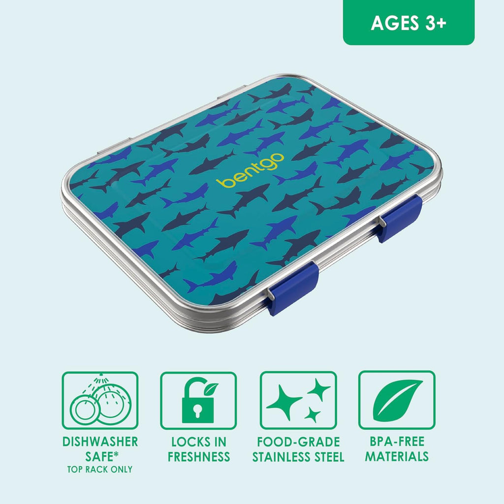 Kids Stainless Steel Lunch Box and Water Bottle Set