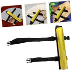 Halloween Season Fan Bag Fan Accessory for Folding Fans Golden Fabric Easy Storage and Carrying, Creative Stylish Design, Daily Use and Practice Sessions, Festival Decoration