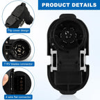 7-Way Blade & 4-Pin Flat Trailer Plug Kit with Bracket, Trailer Brake Harness, Compatible with 2009-2023 Fo rd F150 F250 F350 Trailers Connector 9U5Z-14489-MAA