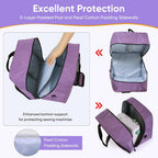 Universal Sewing Machine Carrying Case With Shoulder Strap/Purple(Bag Only)