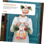Japanese Style Year Hanging Decoration Straw Wreath Pendant for Festive Home Decor for Year Celebrations and Traditional Japanese Celebrations