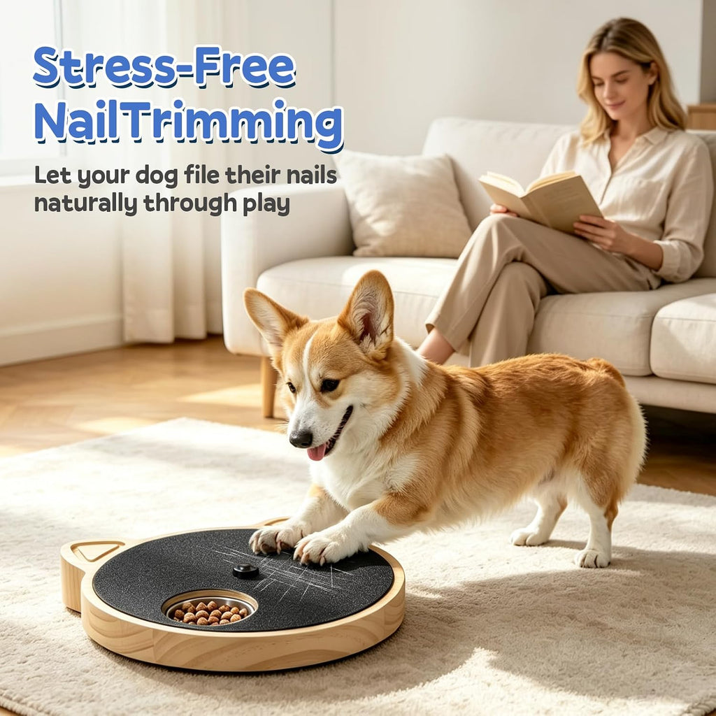 Dog Nail Scratch Board - Scratch Pad - Scratch Board Treat Box, Nail File