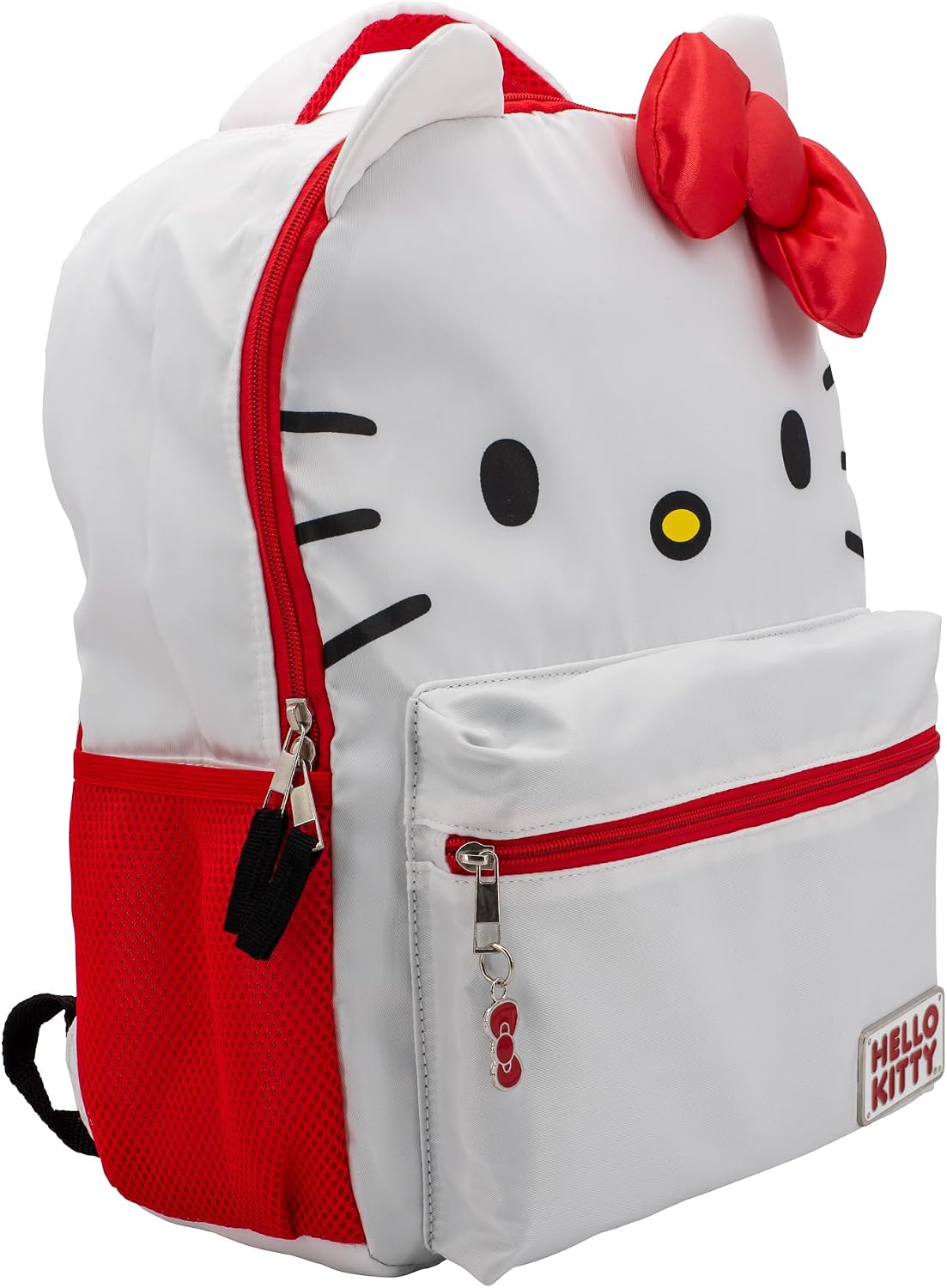 AI Accessory Innovations Hello Kitty 16" Backpack for Girls, Sanrio Kawaii 3D School Bag