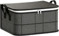 Foldable Storage Bag with Zipper, Clothes & Blanket Storage, S-XL (M) Nonwoven foldable storage bag with zippered lid and side handles; S/M/L/XL sizes for clothes, blankets, bedding and toys.