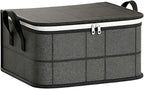 Foldable Storage Bag with Zipper, Clothes & Blanket Storage, S-XL (M) Nonwoven foldable storage bag with zippered lid and side handles; S/M/L/XL sizes for clothes, blankets, bedding and toys.