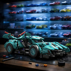 1:18 Futuristic Sports Car Building Blocks, 313-Piece Model Kit