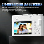 4K Digital Camera, Autofocus Point-and-Shoot Camera