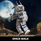 Space Astronaut Building Set with Display Stand for Boys Age 8-12