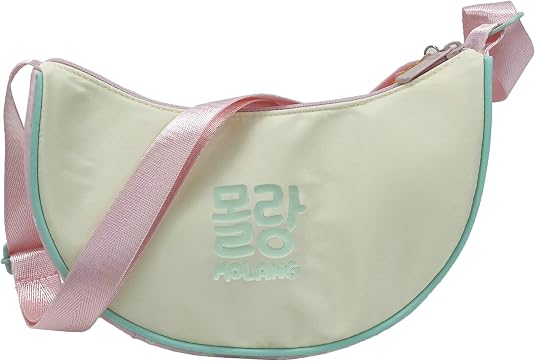 Molang Crescent Moon Handbag Multi-Function Handbag Blossom Pink Official Product