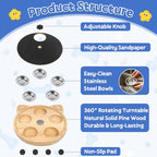 Dog Nail Scratch Board - Scratch Pad - Scratch Board Treat Box, Nail File
