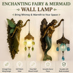 Fairy Lamp & Lantern – Vintage Wall Sconce Light，Fairy