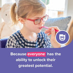 Wee Textured Spoons - Self-Feeding Oral Motor Therapy for Lip Closure & Oral Awareness, Kids, Toddlers & Adults, Sensory Feeding Aid | Magenta, 6-Pack