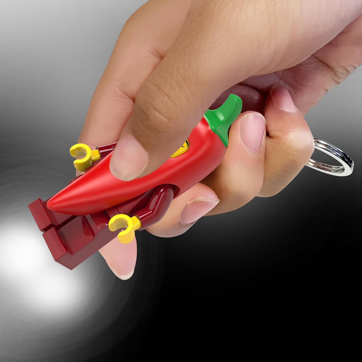 LEGO Keychain Light - Chili Costume Girl