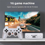 WUYJTIF Y6 4K Retro Gaming Console 128G 10000+ Games Wireless Controller