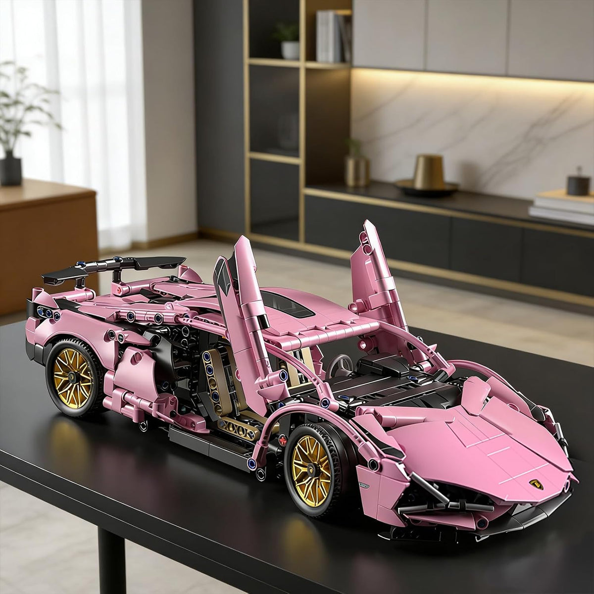1:14 Race Car Building Set, Supercar Model Kit for Adults & Teens