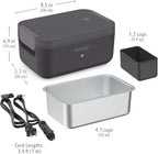 Heat Electric Lunch Box & Portable Food Warmer for Work & Travel