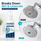 Fast-Acting Shower Limescale Remover Spray, Shower Care Mist, 50/100ml (100ML)