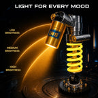 Motorcycle Shock Absorber Desk Lamp, Adjustable Gaming Desk Light