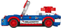 Sanrio Hello Kitty Convertible Car Building Set, 294-Piece Multicolor Brick Kit