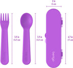 Kids Chill Lunch Box With Kids Reusable Plastic Utensils