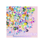 40,000 Pcs Resin Jelly AB Rhinestones Kit, 30 Colors 3mm (SS12) Flatback Rhinestone Set with B7000 Glue & Tools – 14-Facet Loose Gems for DIY Crafts, Nail Art, Tumblers, Shoes & Clothes