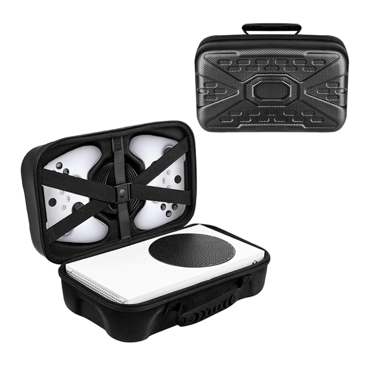 Shockproof EVA Hard Shell Carrying Case Waterproof Travel Storage Bag for Wireless Game Controllers