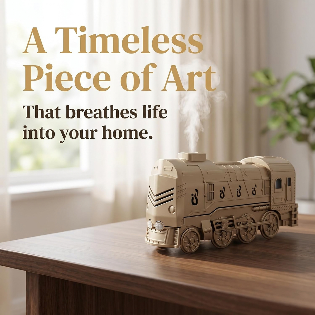 Train Diffuser, 300ml Cool Mist Humidifier Aroma Diffuser