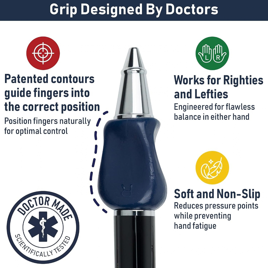 Heavyweight Mechanical Pencil Set, Ergonomic Weighted Pencil With Lead Refills