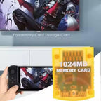 1024MB Memory Card for Gamecube & Wii Consoles – High Speed 16384 Blocks Game Storage