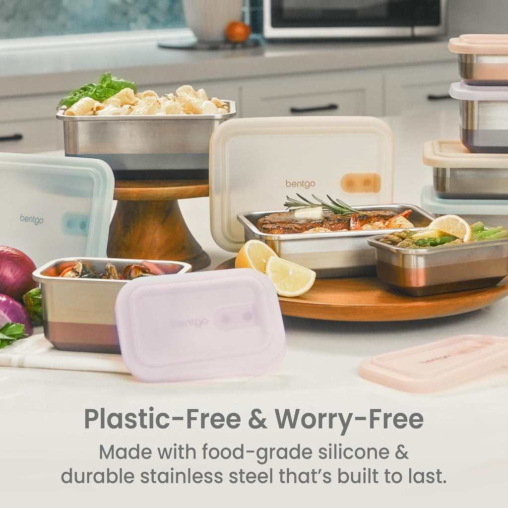 MicroSteel Heat & Eat Leak-Proof Stainless Steel Container